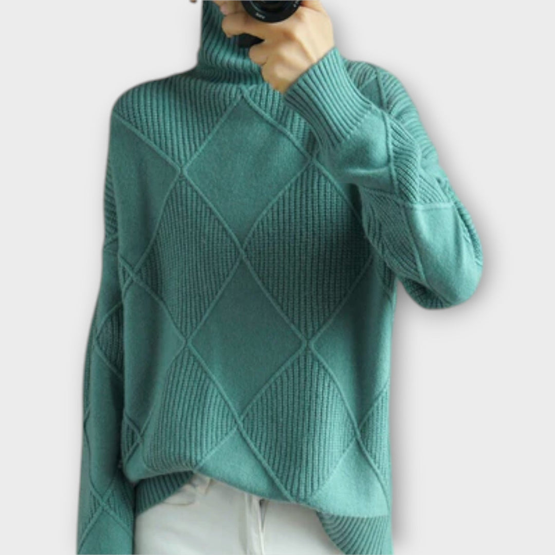Melanie - Mukava turtleneck-neule