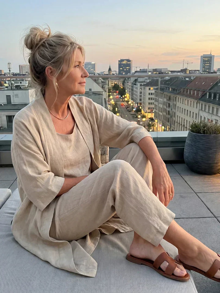 Linnea | Pellavakangas kevyt